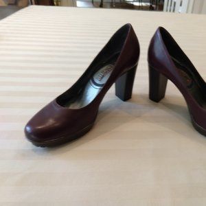 Gabriella Rocha Studio Leather Pump, Wine, 6M